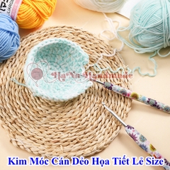 Kim móc cán dẻo họa tiết lẻ size