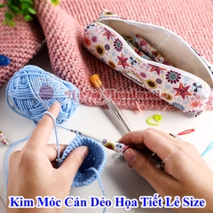 Kim móc cán dẻo họa tiết lẻ size