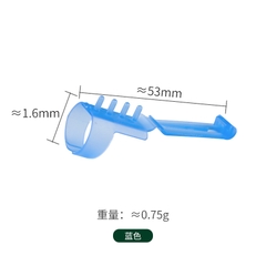 Nhẫn nhựa kéo sợi giao màu ngẫu nhiên