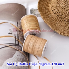 Sợi cọ Raffia 50g/ cuộn 120 mét