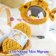Len nhung mèo 3.5mm cuộn 50gram