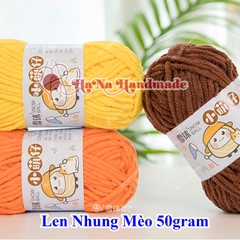Len nhung mèo 3.5mm cuộn 50gram