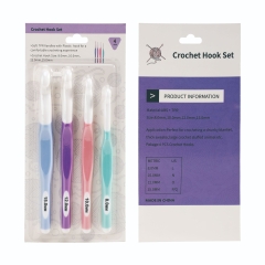 Bộ kim móc nhựa lớn 4 size