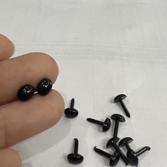 Mắt đinh oval làm thú bông handmade size nhỏ