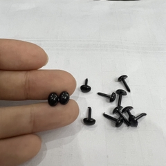 Mắt đinh oval làm thú bông handmade size nhỏ