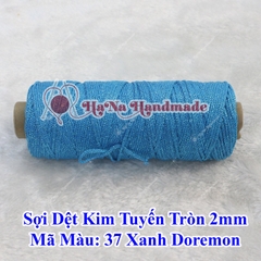 Sợi dệt kim tuyến tròn 2mm 30k/ống