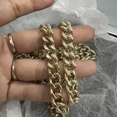 Xích vàng xuất dư size 9mm 55k/m nặng tay