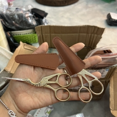 Bọc mũi kéo da PU 12cm 15k/ cái