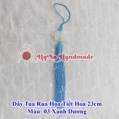 Dây tua rua họa tiết hoa trang trí 23cm