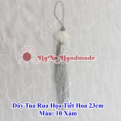 Dây tua rua họa tiết hoa trang trí 23cm