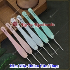 Kim móc Jinlan nhựa hồng cán thường