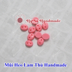 Mũi heo làm thú handmade 8x10mm- set 5 cái