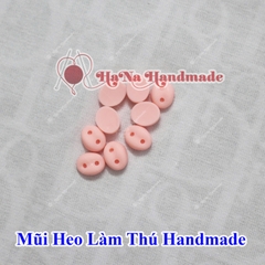 Mũi heo làm thú handmade 8x10mm- set 5 cái