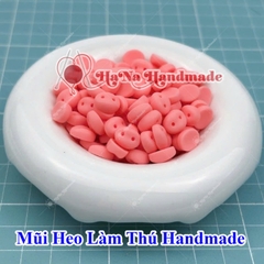 Mũi heo làm thú handmade 8x10mm- set 5 cái