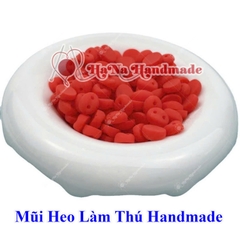Mũi heo làm thú handmade 8x10mm- set 5 cái