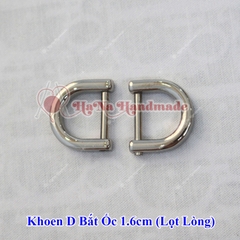 Khoen D bắt ốc 1.6cm lọt lòng ( bán cặp)