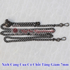 Xích càng cua có chốt tăng giảm