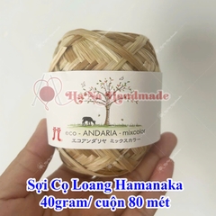 Sợi cọ loang Hamanaka 40g/ cuộn 80 mét