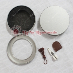 Set kéo cắt chỉ mini kèm hộp đựng