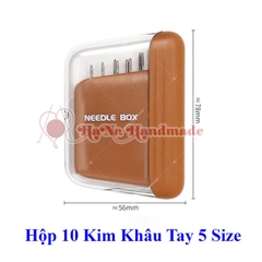 Hộp 10 kim khâu tay 5 size