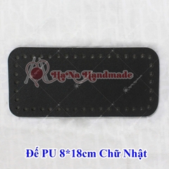 Đế da PU 8x18cm (60k/cái)