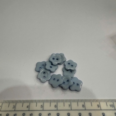 Nút nhựa hoa set 10 cái/ 1 màu