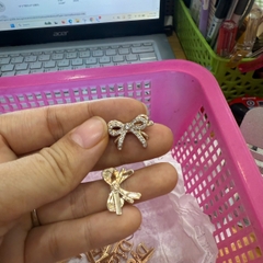 Mạc nơ đính đá mini