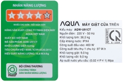 Máy giặt Aqua 9 Kg AQW-U91CT N