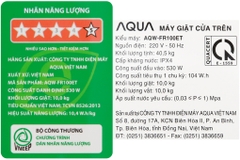 Máy giặt Aqua 10 Kg AQW-FR100ET W