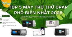 Top 5 máy thở CPAP tốt nhất năm 2025 – So sánh chi tiết giúp bạn chọn đúng thiết bị