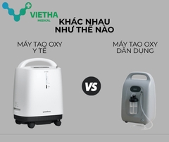 Phân biệt máy tạo oxy y tế và máy tạo oxy dân dụng – đừng nhầm kẻo hại sức khỏe