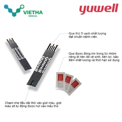 Que thử đường huyết Yuwell Y330