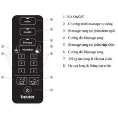 Ghế massage toàn thân Beurer MC3800