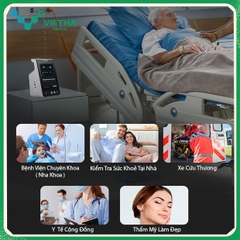 Máy Theo Dõi Dấu Hiệu Sinh Tồn Yonker E8