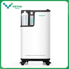 MÁY TẠO OXY OWGELS 3 LÍT THIẾT KẾ NHỎ GỌN DỄ DI CHUYỂN CHO NGƯỜI BỆNH