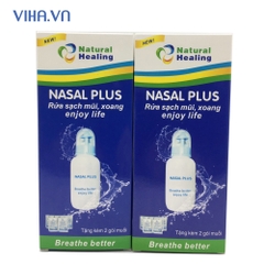 Bình Rửa Mũi Cao Cấp Nasal Plus Tặng Kèm 02 Gói Muối Biển