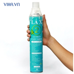 Bình oxy cầm Tay Lá Xanh cung cấp oxy tinh khiết 99,9%