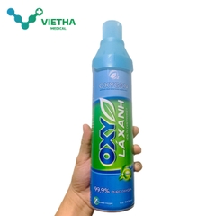 Bình oxy cầm Tay Lá Xanh cung cấp oxy tinh khiết 99,9%