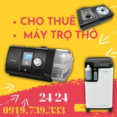 Cho thuê máy trợ thở BiPAP, CPAP Lắp đặt tại nhà tốt nhất Hà Nội