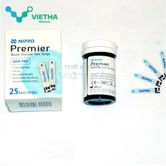 Máy Đo Đường Huyết Nipro Premier α tặng 25 que thử