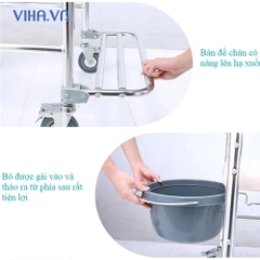 Ghế Bô -Ghế Tắm -Ghế Ngồi-Xe Lăn  4 trong 1 Siêu Tiện Lợi