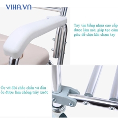 Ghế Bô -Ghế Tắm -Ghế Ngồi-Xe Lăn  4 trong 1 Siêu Tiện Lợi
