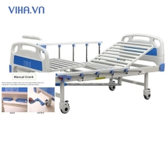 Giường y tế 2 tay quay Lucass GB 2A- giường y tế đa năng