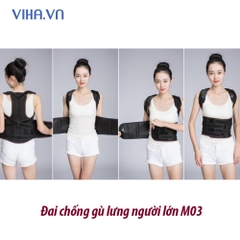 Đai Chống Gù Lưng Người Lớn M03 (cố Định Phần Thắt Lưng )