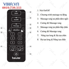 Ghế massage toàn thân Beurer MC3800
