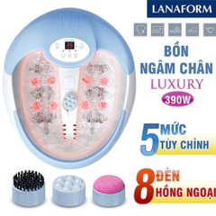 Bồn ngâm chân LANAFORM LUXURY - Nhập Khẩu Bỉ
