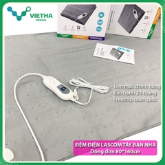 Đệm điện đơn sưởi ấm Lascom LC350H KT 160*80cm