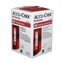 Que Thử Đường huyết Accu-Chek Performa hộp 50 que