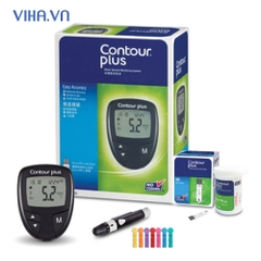 Máy Đo Đường Huyết Contour Plus- Hàng Chính Hãng- Xuất Xứ Đức