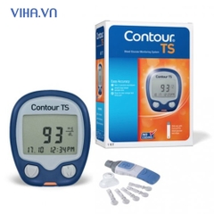 Máy Đo Đường Huyết Contour TS  Tặng 50 Que Thử